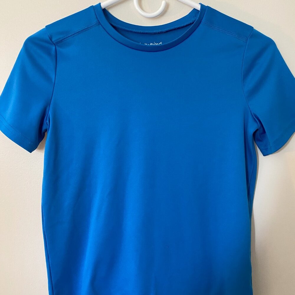 Boys Active Tee Size 10 Jumping Beans Blue Short Sleeve